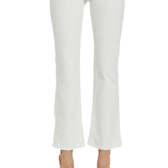 Risen Jeans TUMMY CONTROL MID RISE ANKLE BOOT CUT JEANS - Picture 7 of 14